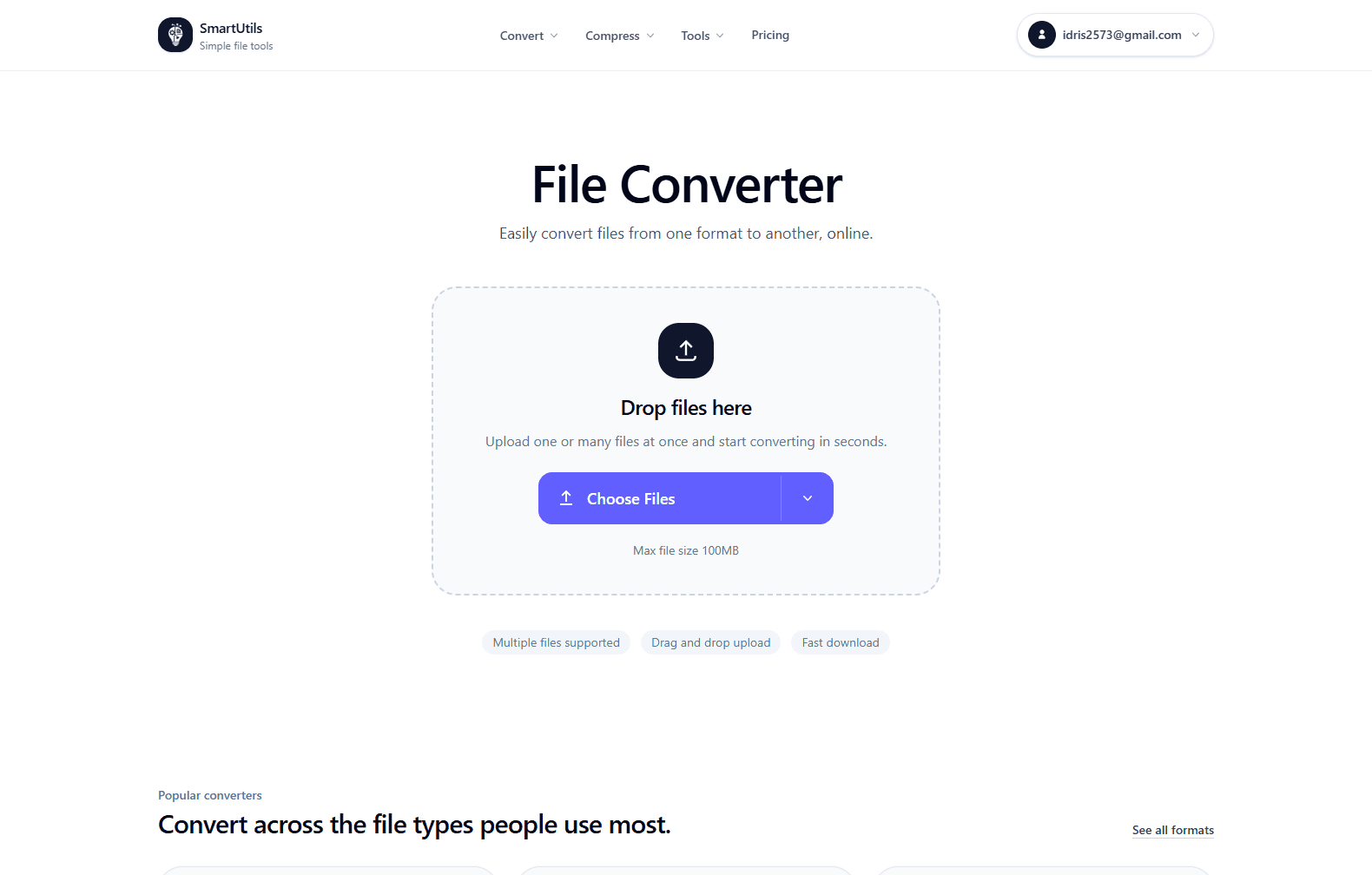 SmartUtils interface preview